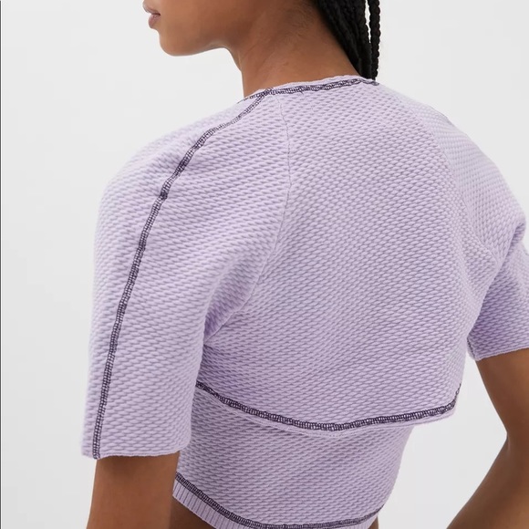 new nwt | urban outfitters cardigan | lilac lavender ribbed - Picture 3 of 5